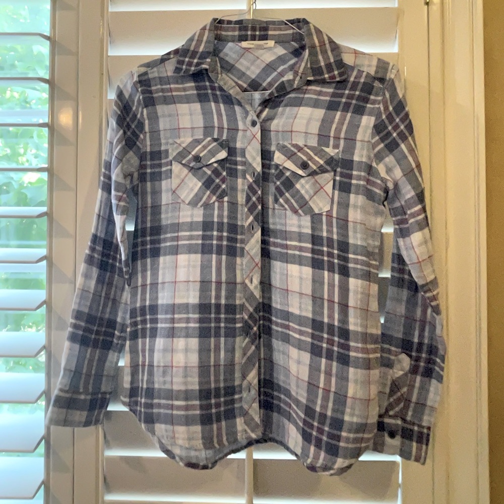blue flannel!